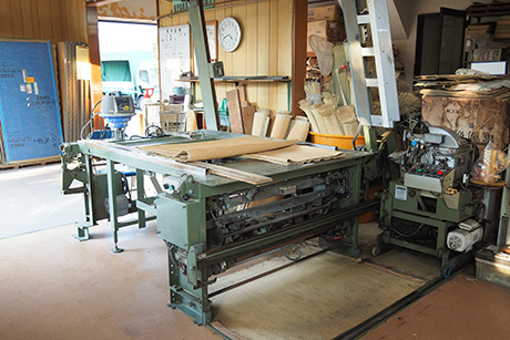 畳製作工場の紹介